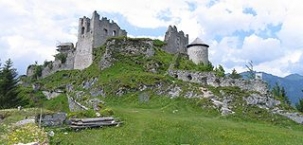 Burg Ehrenberg bei Reutte in Tirol