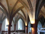 Gewölbe der sogenannten Ritterkapelle in Himmelkron