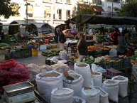 Tradicional mercado del Martes en la ciudad de Plasencia