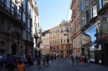 Masarykova street in Brno