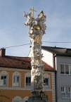 Holy Trinity column in Rohrbach, Upper Austria