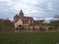 Ornbau mit Altmühlbrücke