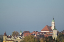 Günzburg, Altstadt von Westen