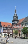 Eisenach, Markt, Ratsapotheke und Rathaus