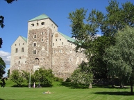 Burg von der alten Seite