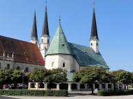 Altötting, Gnadenkapelle und Stiftspfarrkirche