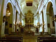 The altar of the Cappella Ducale di San Liborio, Colorno