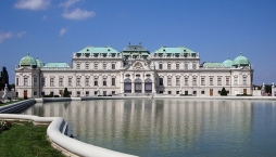Southern aspect of the Upper Belvedere