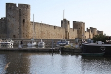 Medieval town walls of Aigues-Mortes