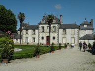 Cour d’honneur du château de Montmarin à Pleurtuit