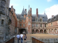 Cour du Château de Maintenon