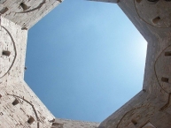 Courtyard of the Castel del Monte
