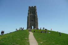 Glastonbury Tor with St Michaelʹs Tower