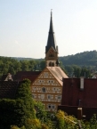 Möckmühl, Evangelische Stadtkirche und Rathaus