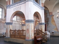 Interior of the Great Synagogue in Tykocin