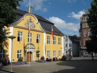 Old City Hall at Gammeltorv in Aalborg