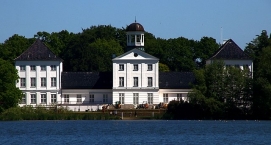 Gråsten Castle, view from the lake