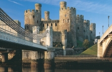Conwy Castle - bridge view
