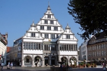 Das historische Rathaus von Paderborn