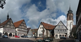 Dornstetten, market square