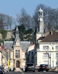 Château-Thierry, Rathaus, Balhan-Turm und Stadtmauer