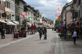 Hauptstraße in Morges