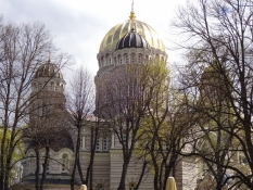 Russisk ortodoks katedral i Esplanadeparken/Russian Orthdox cathedral in the Esplanade park