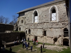 Klostret delte skæbne med bispeborgen i Haapsalu/The abbey shared the fate of the castle in Haapsalu
