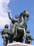 Statue af Ludwig I på Odeonsplatz