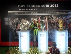 Bayerns tre trofæer 2013
