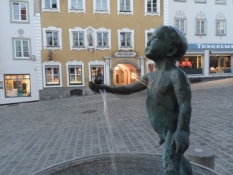 Sjovt springvand i Bad Tölz