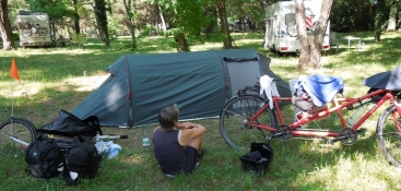 Ardèche, Camping du Pont dʹArc