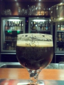 Godt, mørkt belgisk øl på Cambrinus/A nice, dark Belgium ale at Cambrinus