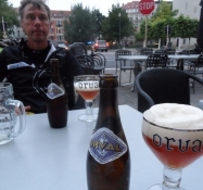 Ah, endelig belgisk øl igen. Her trappisten Orval/Ah, at last Belgian beer again. Here itʹs Orval
