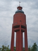 Vandtårnet er Hankos vartegn/The water tower is a landmark of Hanko