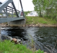 Mange bifloder til den store Ounasjoki krydses/Lots of tributaries to mighty Ounasjoki are crossed