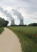 Kernkraftwerk bei Bellevville-sur-Loire