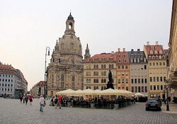 Dresden, Neumarkt mit Frauenkirche