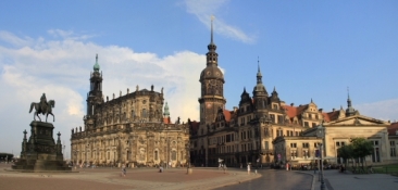 Dresden, Hofkirche und Stadtschloss