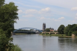 Blick auf Magdeburg