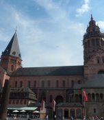 Den storslåede domkirke i Mainz/The magnificent cathedral of Mainz