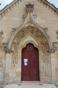 Saint-Vincent-de-Paul, Portal der Kirche