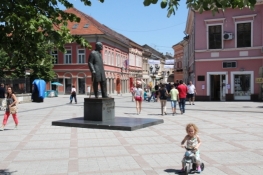 In der Altstadt von Novi Sad