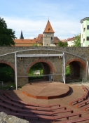 Am südlichen Stadttor (Prašná bašta) in Bardejov