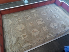 Dionysos-mosaikken i Kölns romersk-germanske museum/The Dionysos mosaic in the Roman Germanic museum