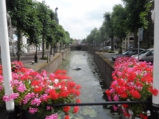Kanal (gracht) i Schoonhoven/Canal (gracht) in Schoonhoven