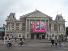 Koncertsalen Concertgebouw på Museumsplein/The Concert Hall on the Museum Square