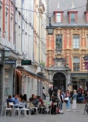 Lille, enge Gassen in der Altstadt