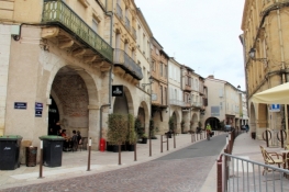 Agen, street in the Old Town