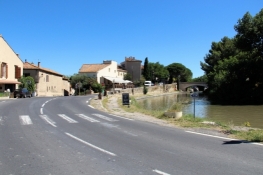 Canal du Midi in Poilhes